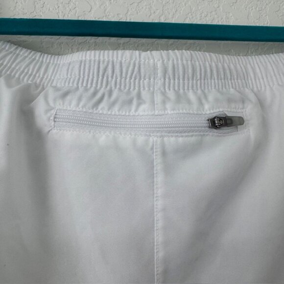 Nike Women's Tempo Dri-fit White Running‎ Shorts Size Large EUC - Picture 3 of 8
